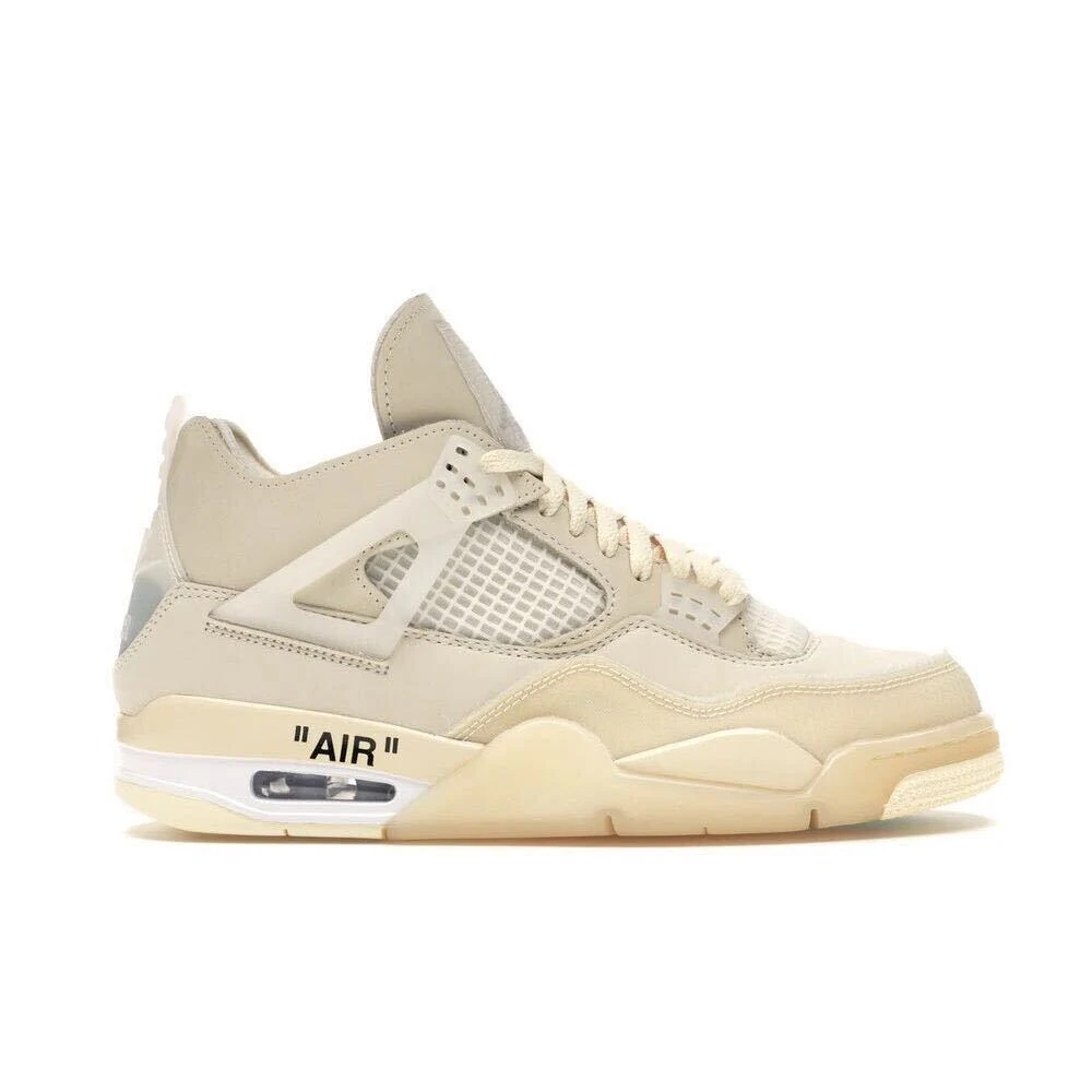Jordan 4 Retro Off-White Sail