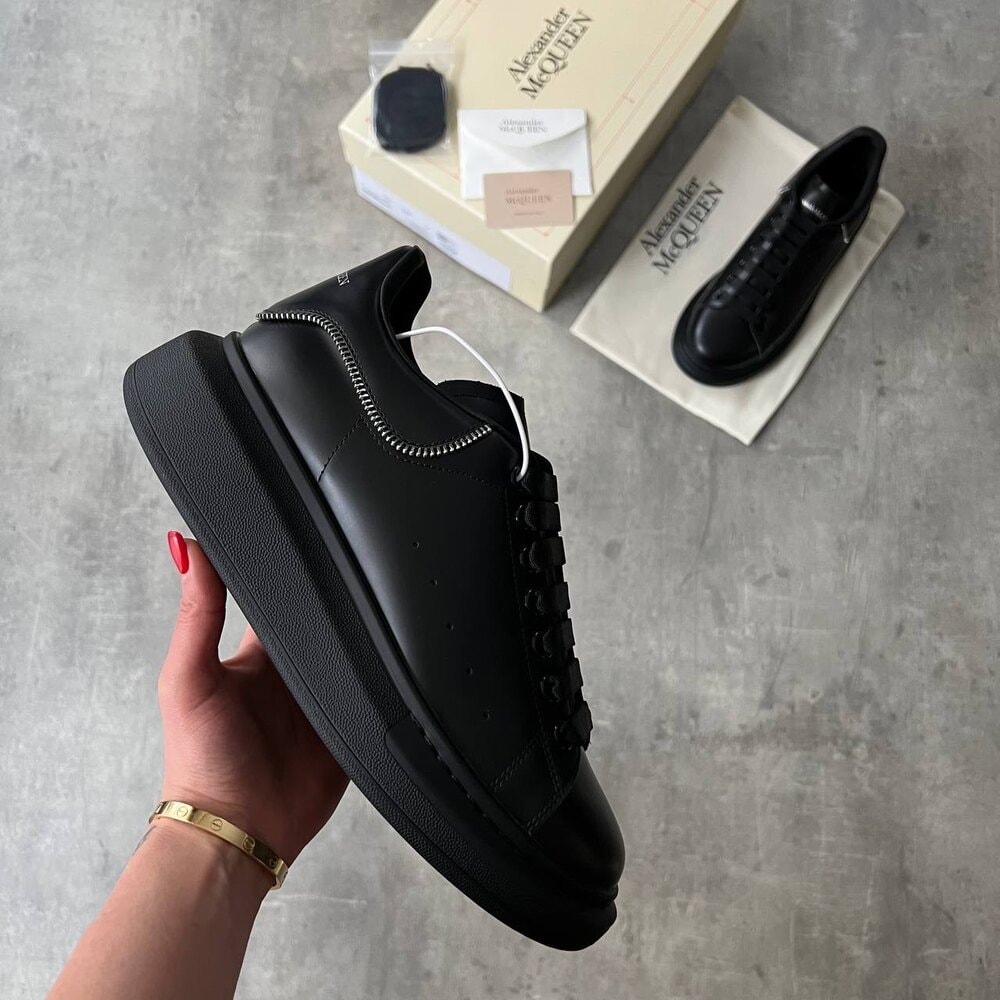Alexander McQueen Fermuar Siyah