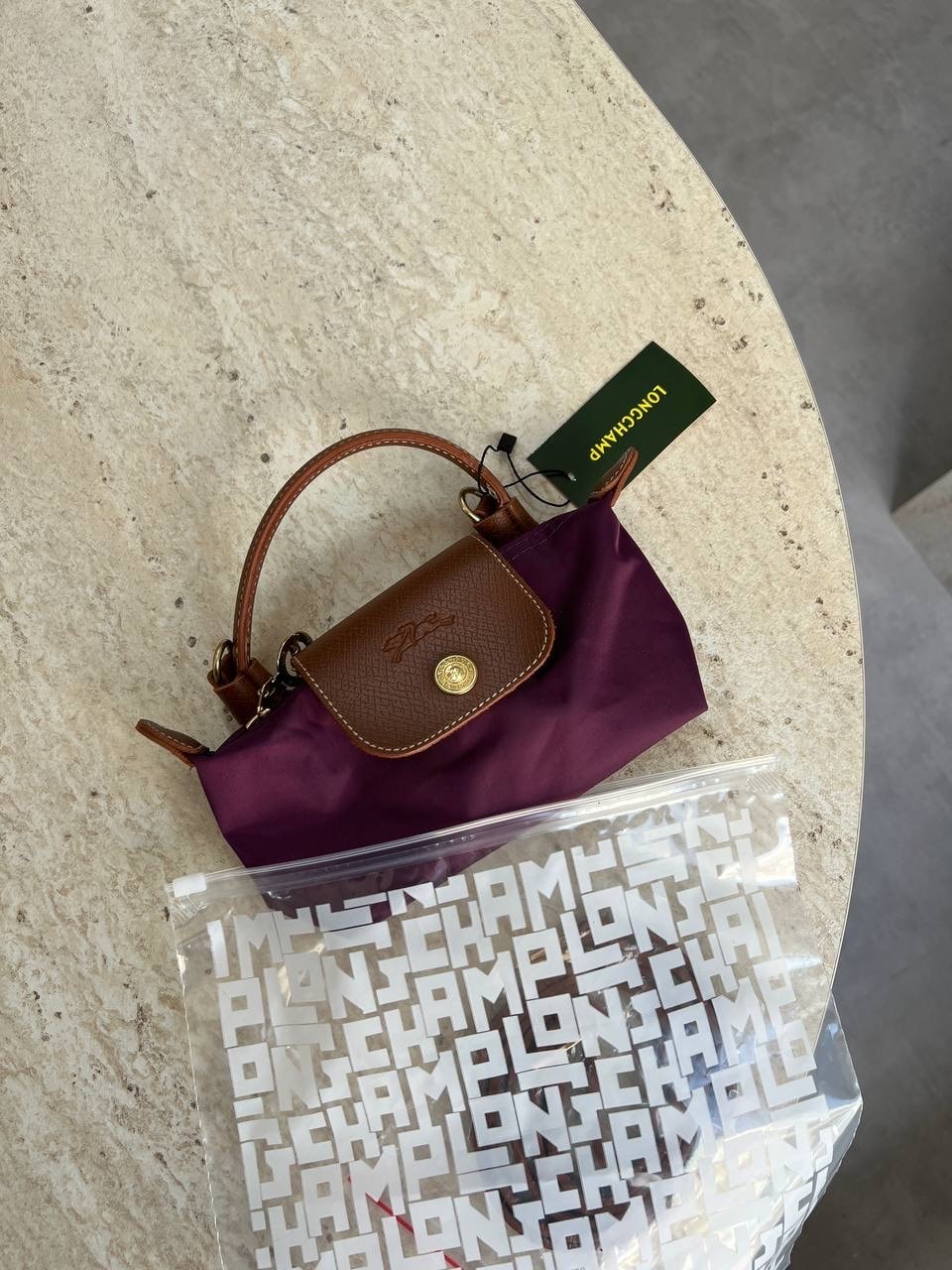 Long Champ Bordo Kol Çantası