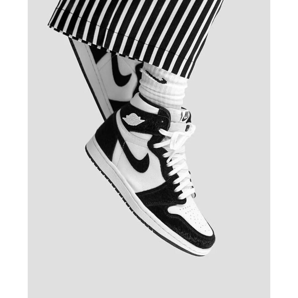 Air Jordan High Panda Twist Tüylü