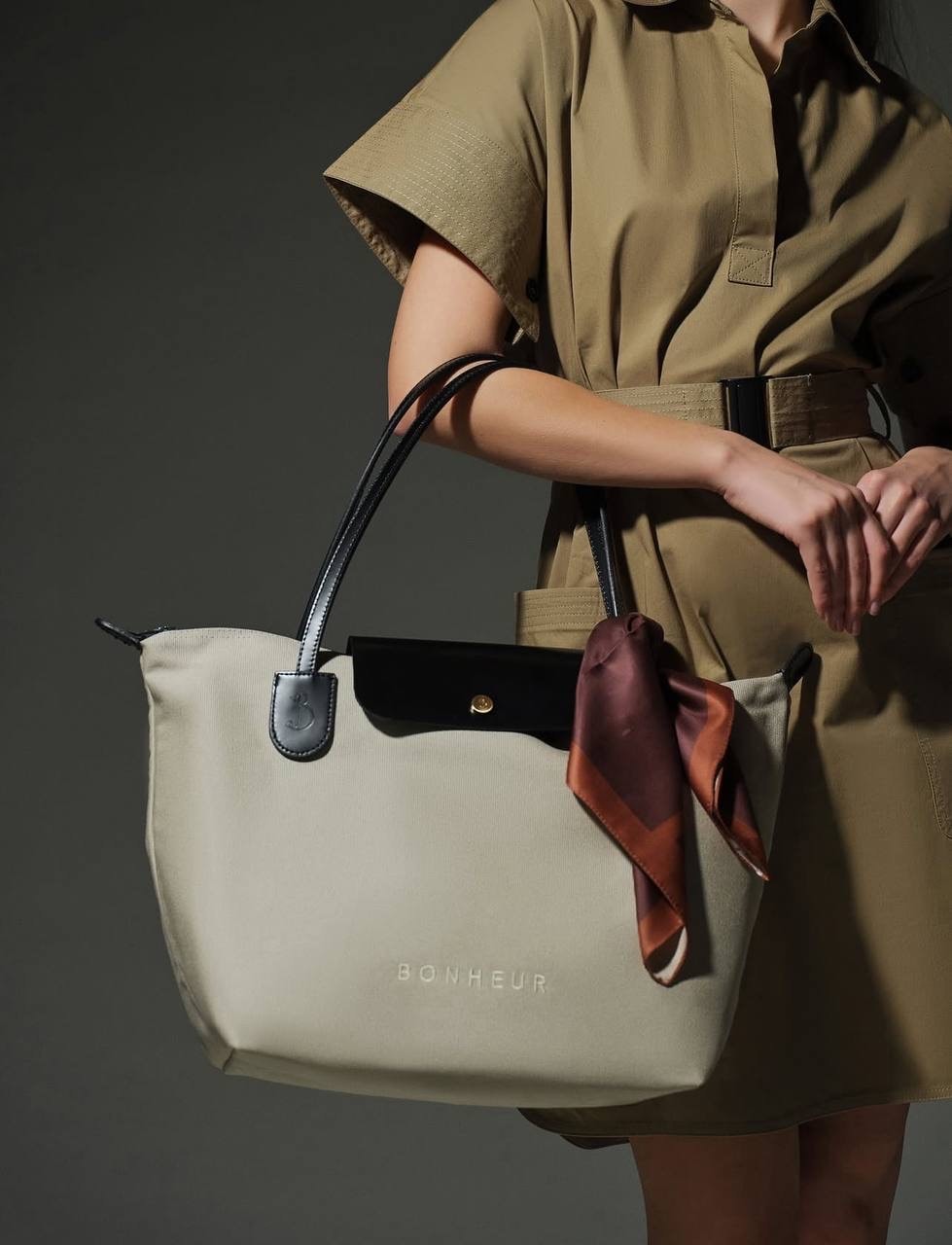 BONHEUR THE B+BAG N° 7  Beyaz